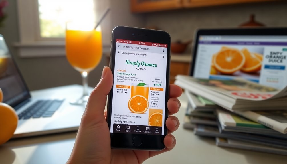 simply orange juice coupons