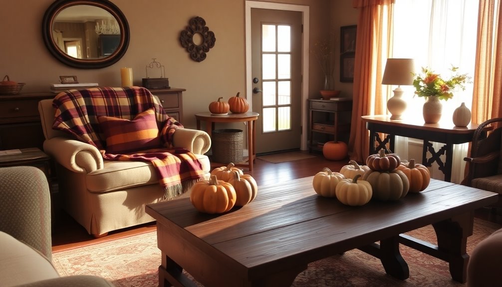 thrift store fall decor