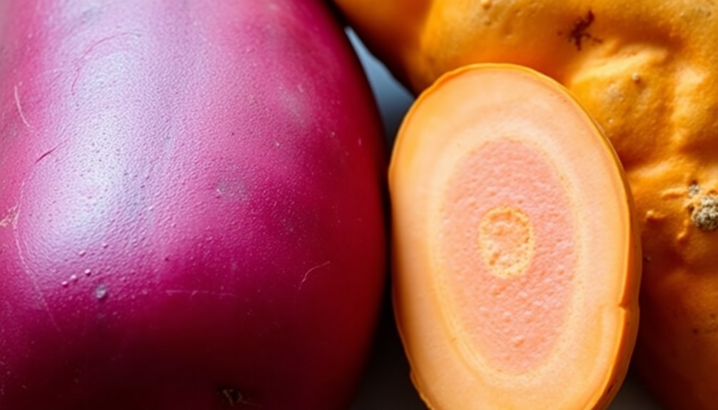 yam and sweet potato differences