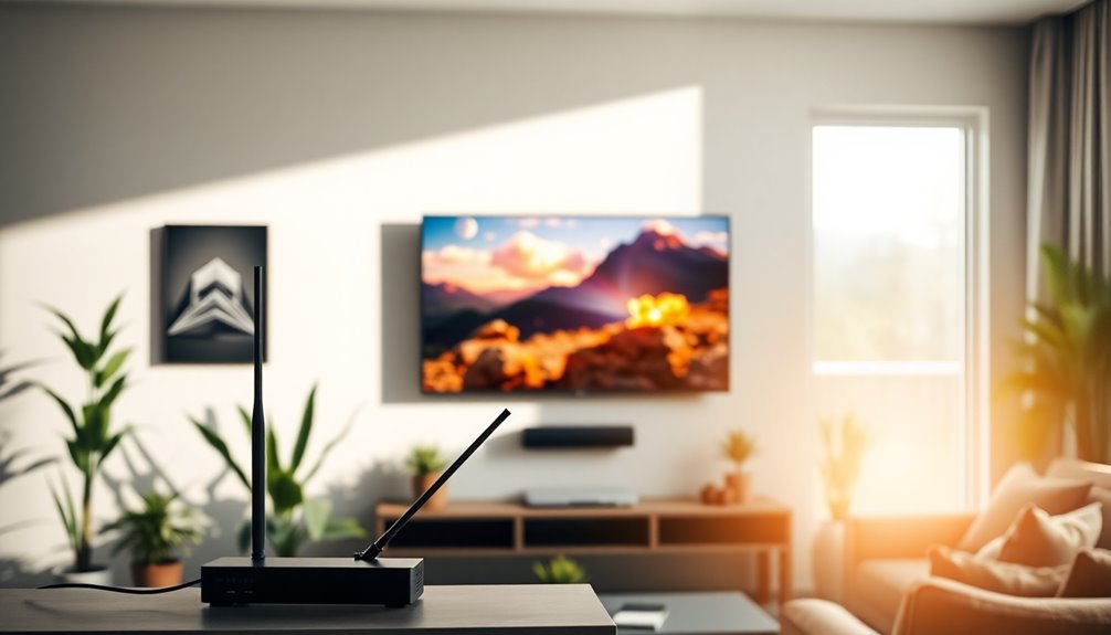 antenna for free channels