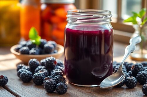 canned blackberry syrup recipe