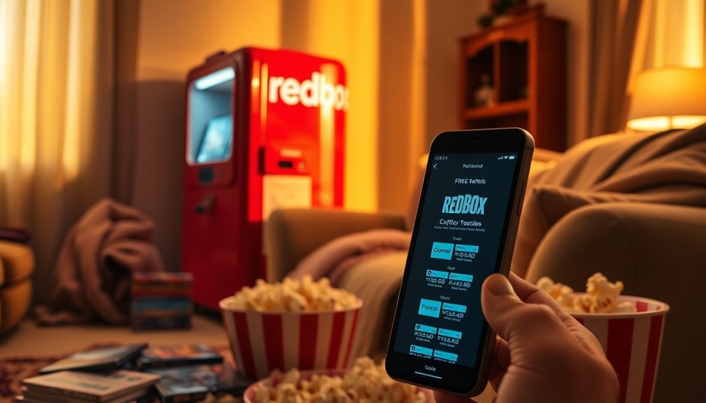 consistent free redbox rentals