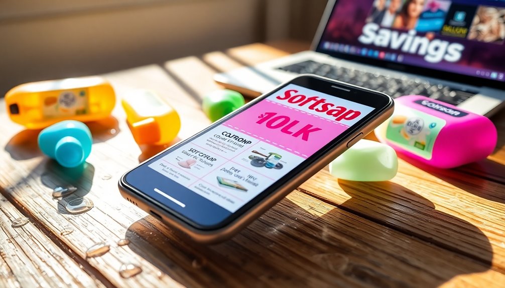 digital softsoap coupon strategies