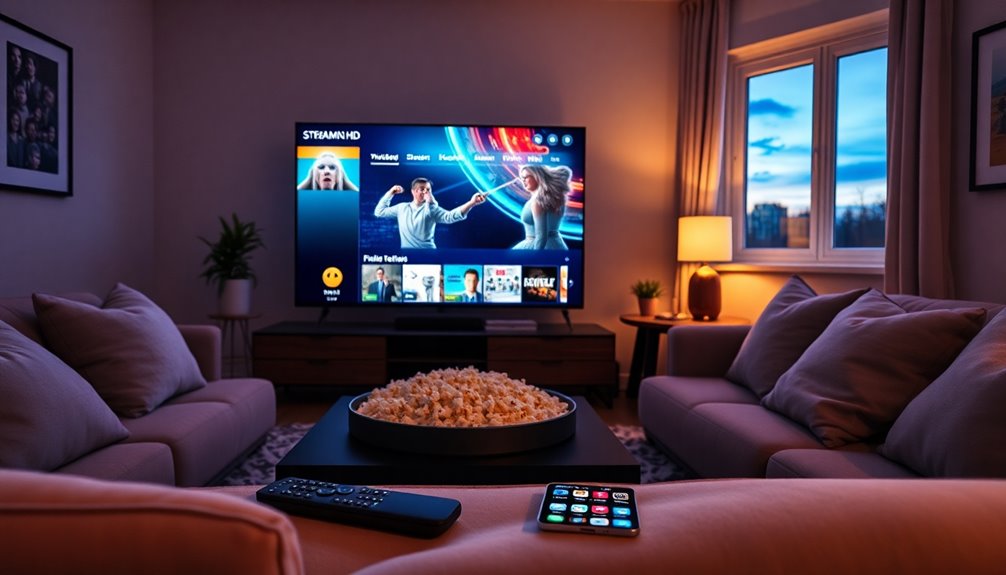 diverse streaming options available