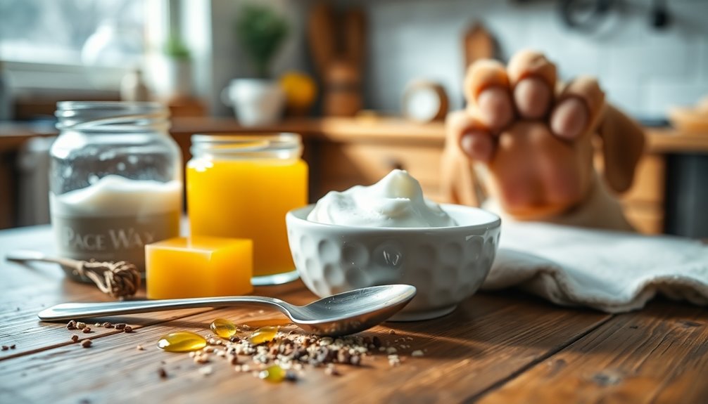 diy non toxic paw wax
