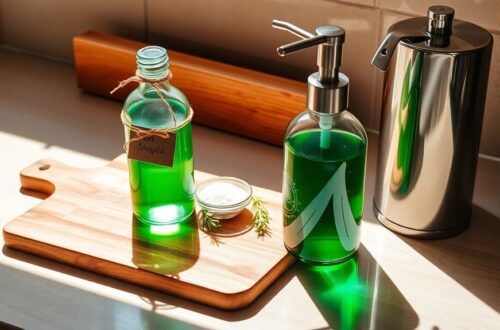 homemade castile dish soap