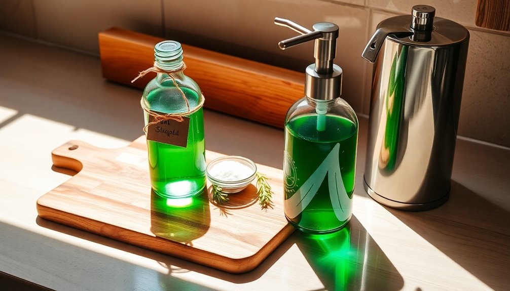 homemade castile dish soap
