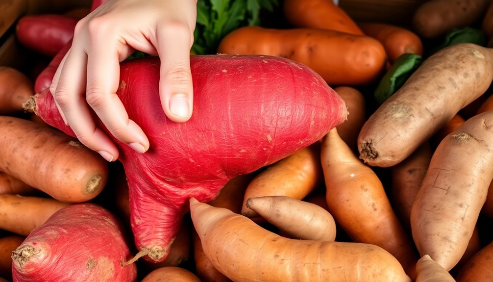 identify red yam characteristics