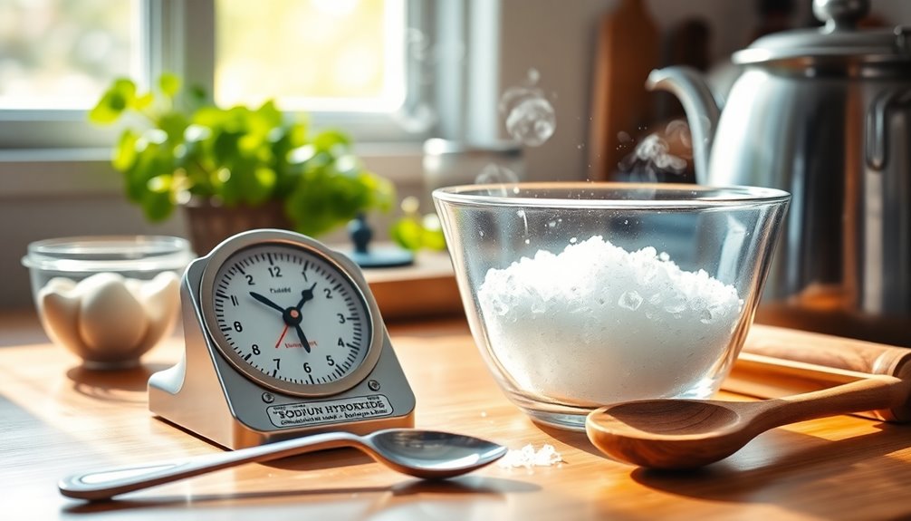 lye essential for soap making