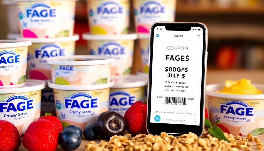 maximize fage yogurt savings