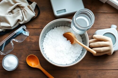 prepare for soap making