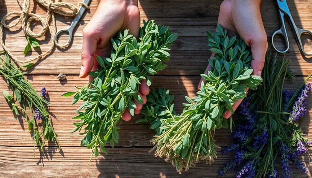 sage smudging for purification