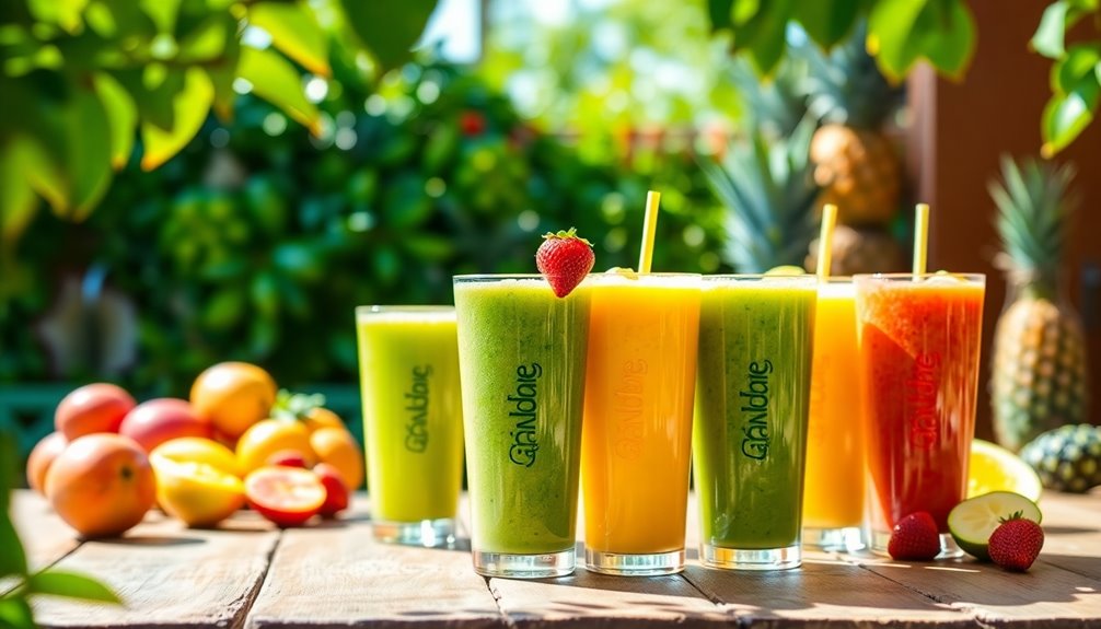 seasonal smoothies and discounts