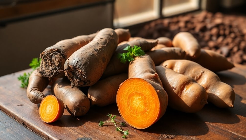 sweet potatoes rich history